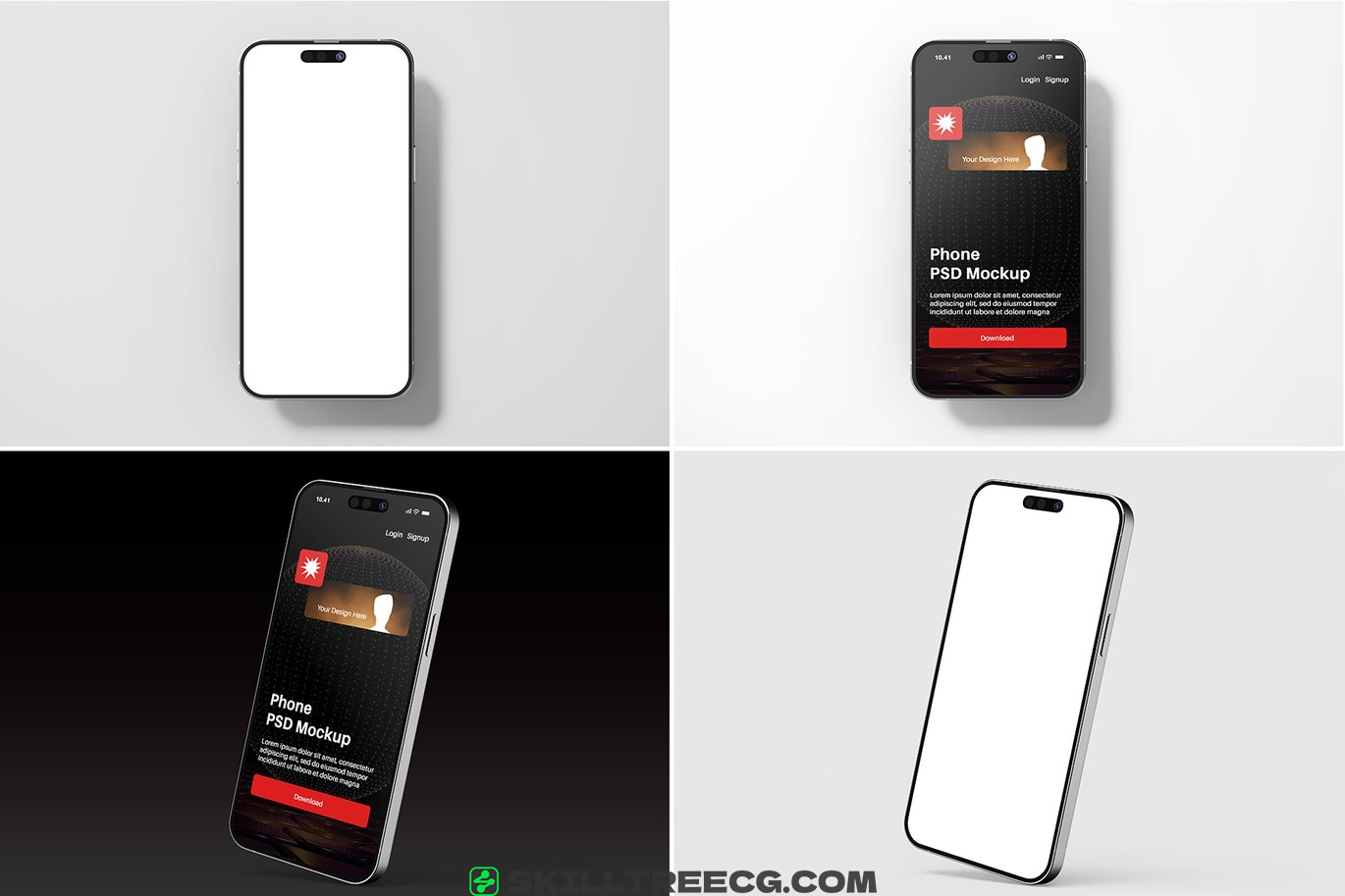 图片[4]-iPhone Mockup Set（454367）-技能树